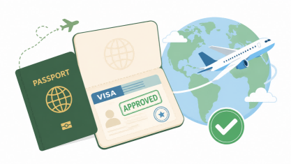 Chinese visa and passport requirements icon