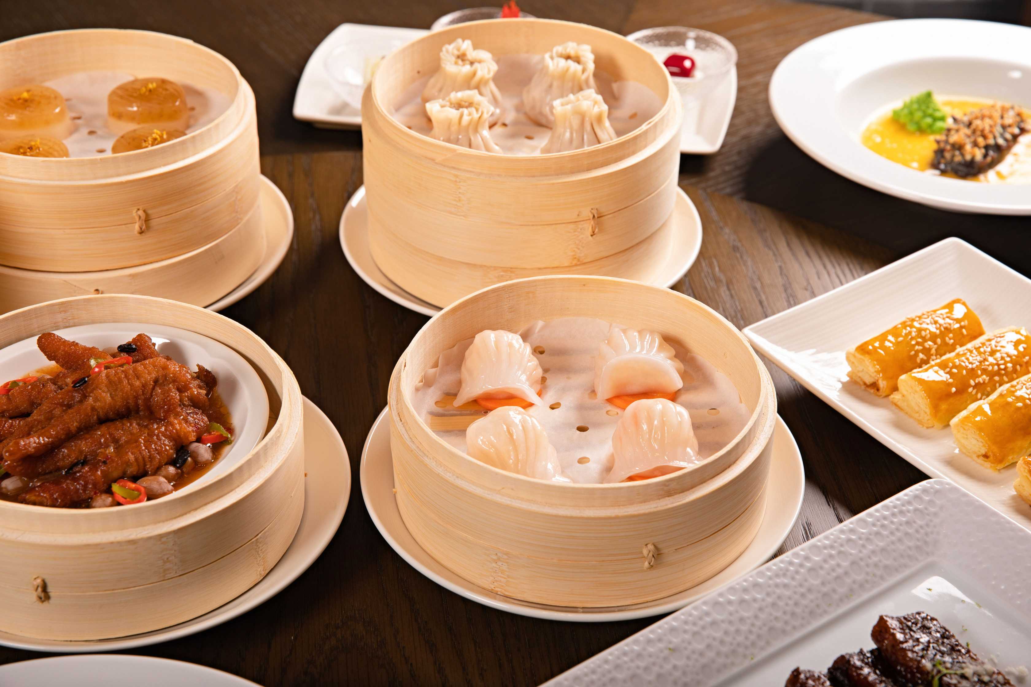 Guangzhou delicate dim sum steamed to perfection